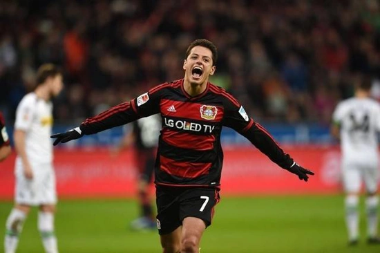 Bayer-Leverkusen-Chicharito-Hernandez